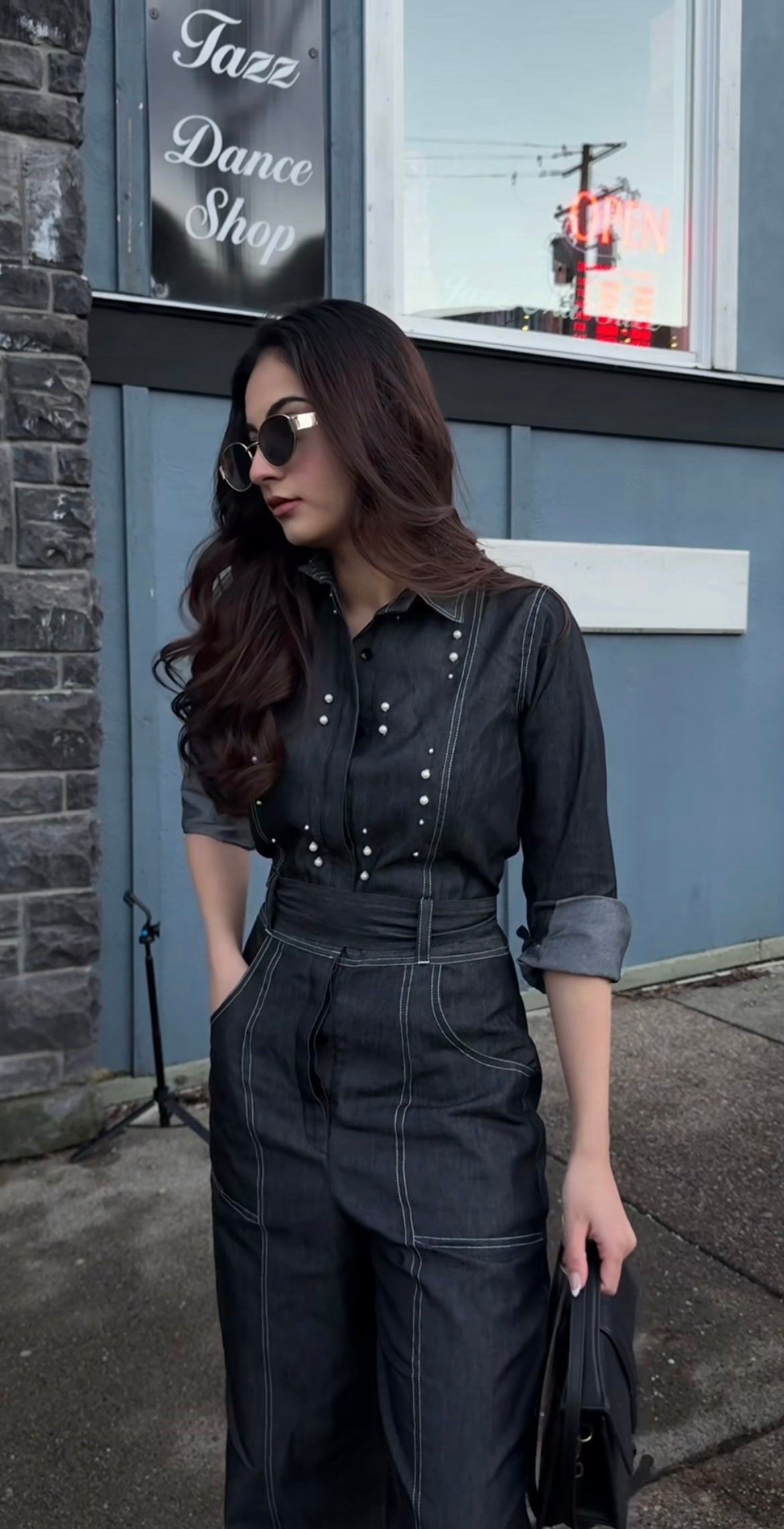 Jannat Khurana in Pearl Jumpsuit