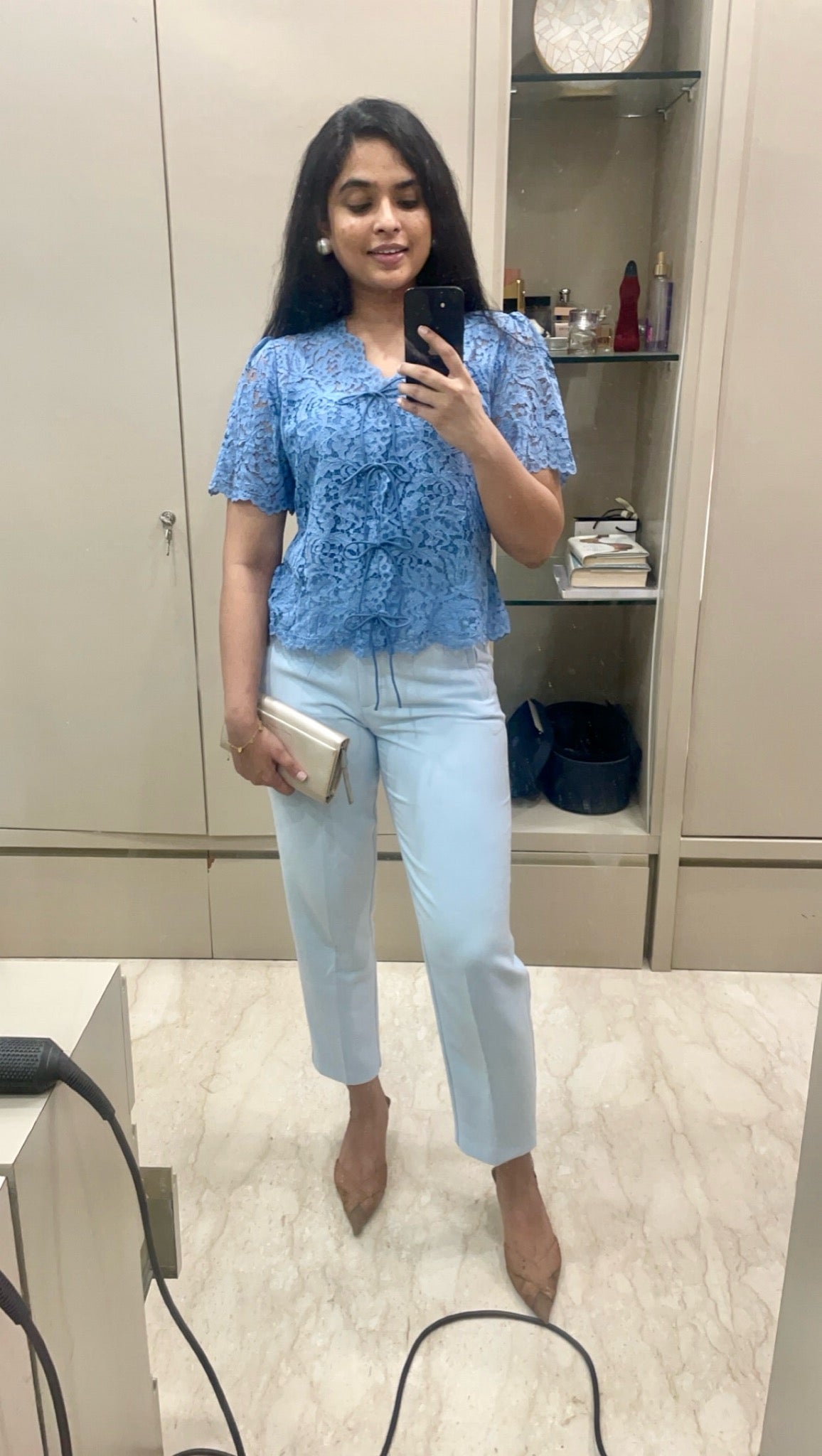 Ice Lotus Blouse