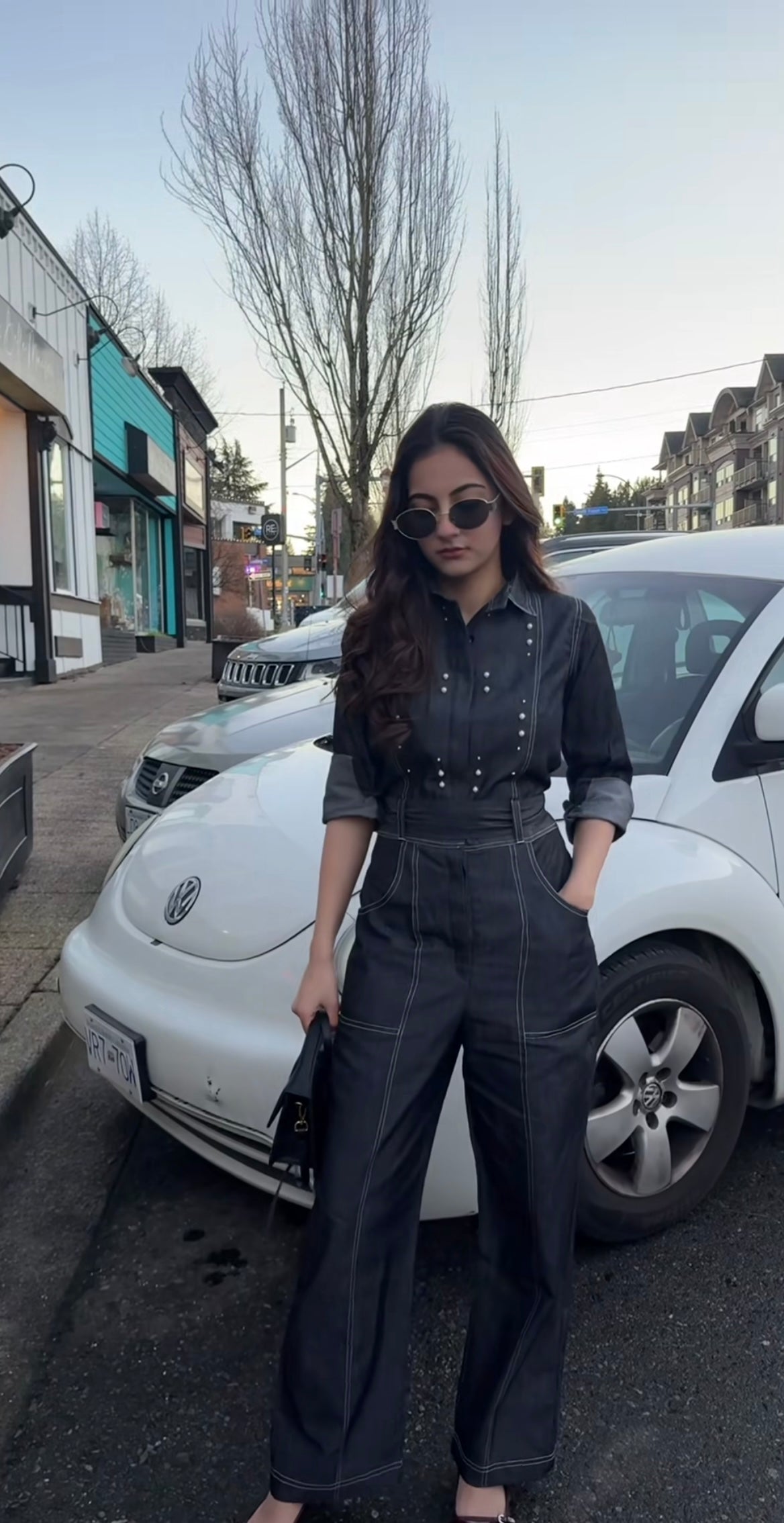 Jannat Khurana in Pearl Jumpsuit