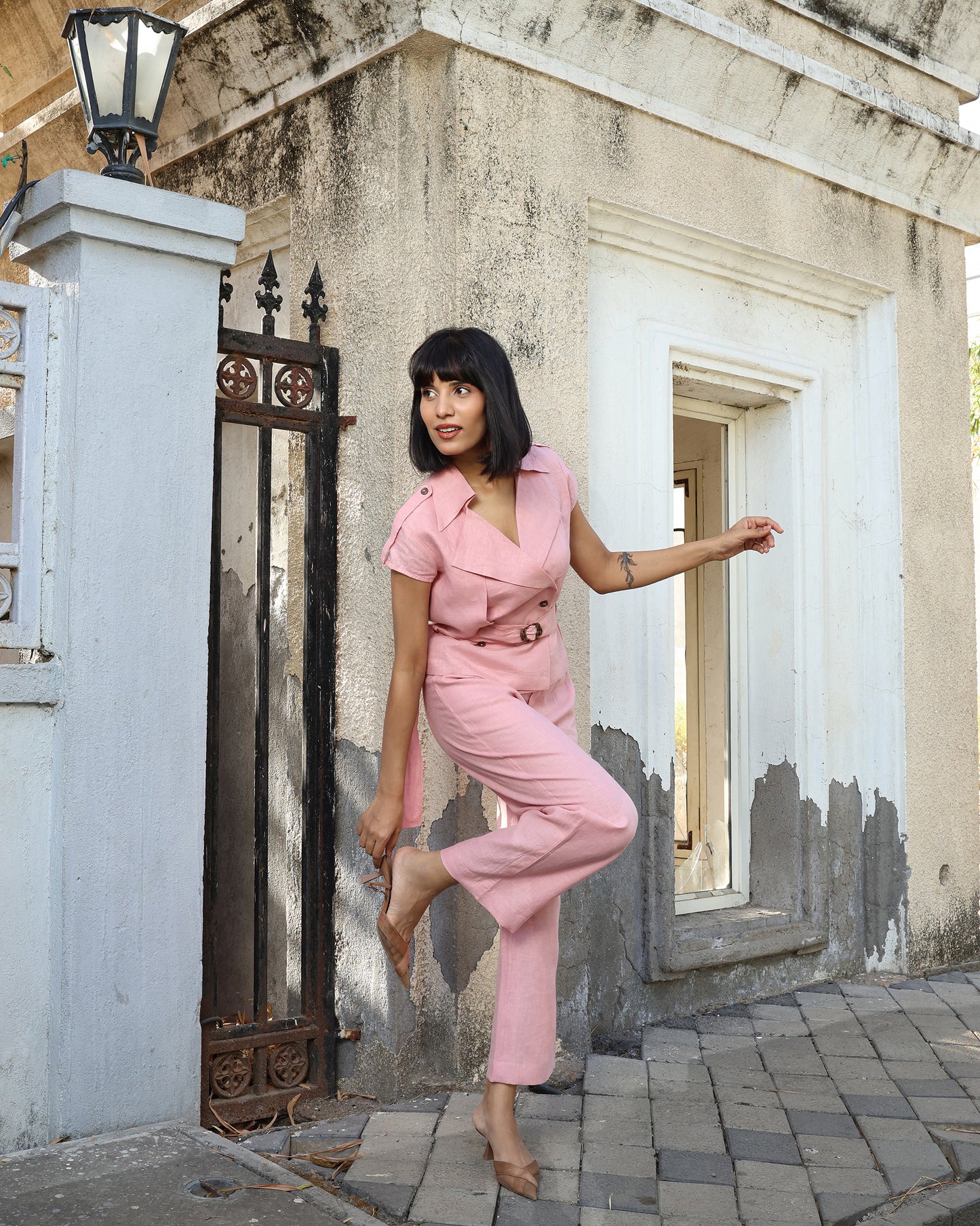 Rush Hour Linen Coord Set
