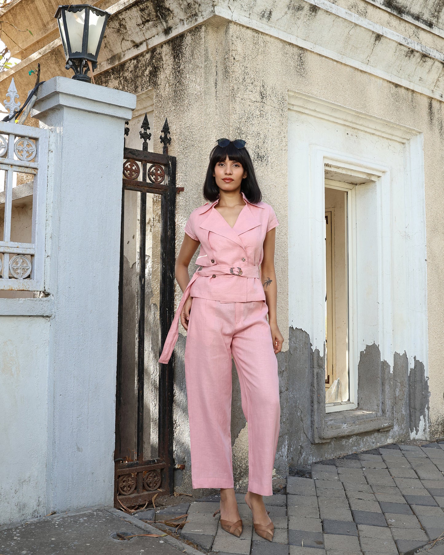 Rush Hour Linen Coord Set