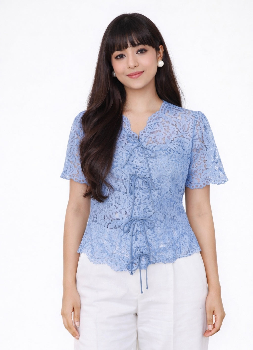 Ice Lotus Blouse