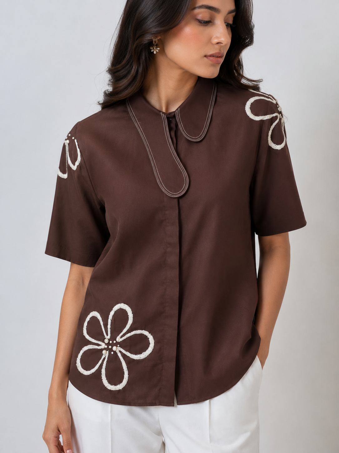 Cocoa Bloom Shirt